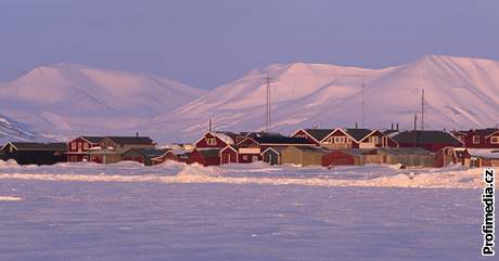 Longyearbyen, centrum souostroví picberky