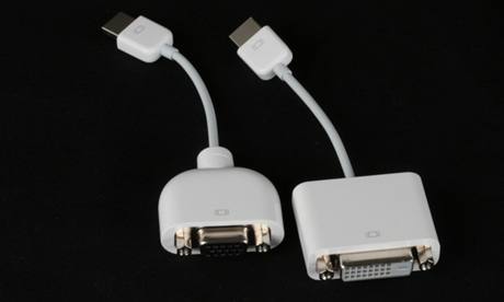 Redukce: micro DVI na VGA a micro DVI na DVI