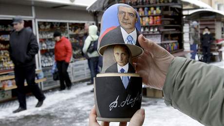 Matrjoky ped prezidentskou volbou v Rusku