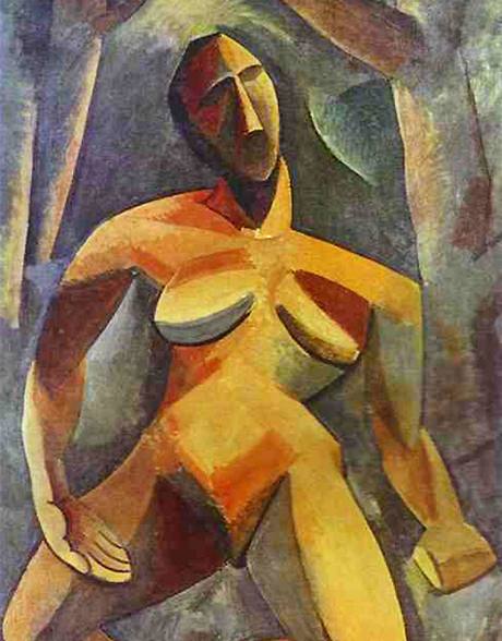 Pablo Picasso - obraz Dryáda