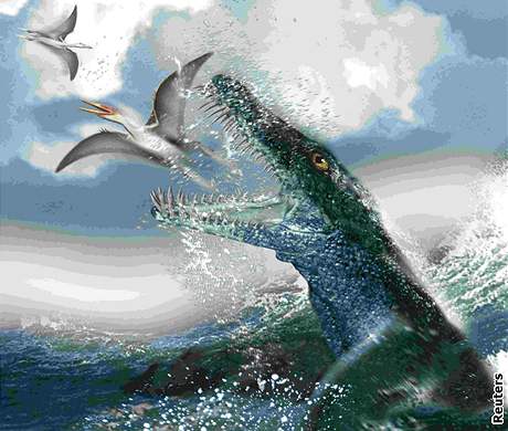 Pliosaurovy zuby byly ostré jako sekery a dlouhé jako dnení salátové okurky