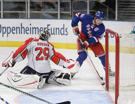 NY Rangers - Florida: Jágr ped Vokounem