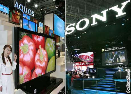 Spolenosti Sharp a Sony budou spolen vyrábt LCD obrazovky.