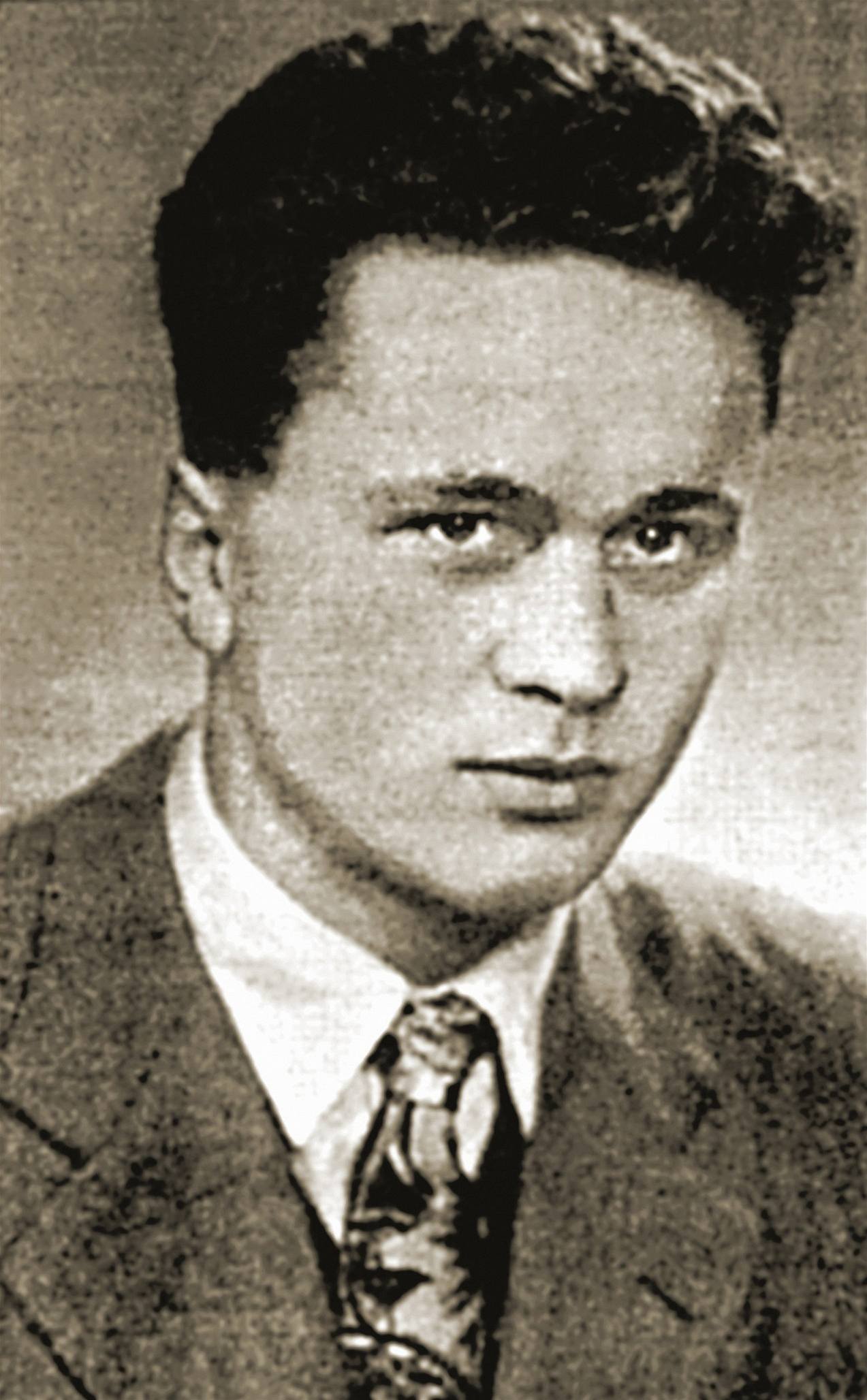 Josef Mašín, rok 1953. Snímek z Berlína.