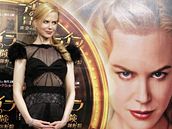 Nicole Kidmanová na premiée jejího filmu Zlatý kompas v Tokiu