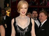Nicole Kidmanová na pedávání filmových cen Oscar