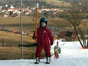 Na sjezdovce v Olenici mají sedmdesát centimetr snhu. Ilustraní foto