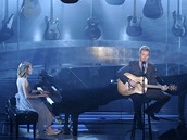 Oscar - Markéta Irglová a Glen Hansard hrají baladu Falling Slowly