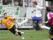 Ml. Boleslav - �. Bud�jovice: domácí Jakub �ezní�ek dává první gól