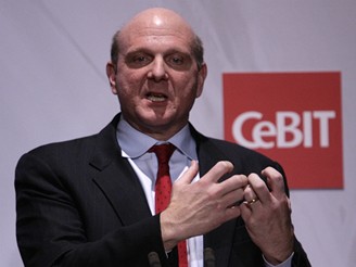 Steve Ballmer hovo na CeBIT 2008