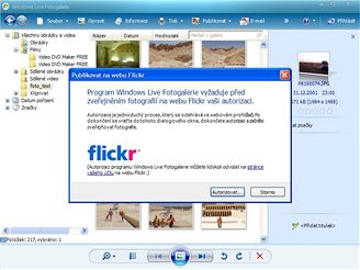 Windows Live Fotogalerie (Flickr)