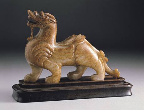 Výstava čínského umění - Okřídlený drak