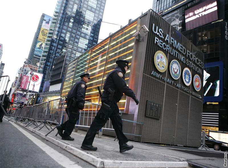 Výbuch na newyorském Times Square