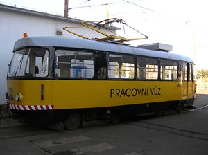 Prask tramvaje, kter nevoz cestujc