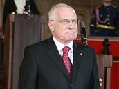 Inaugurace prezidenta Václava Klause