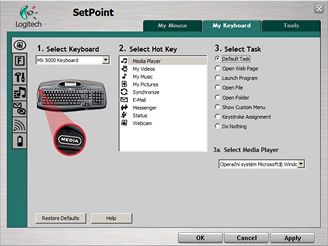 Logitech SetPoint