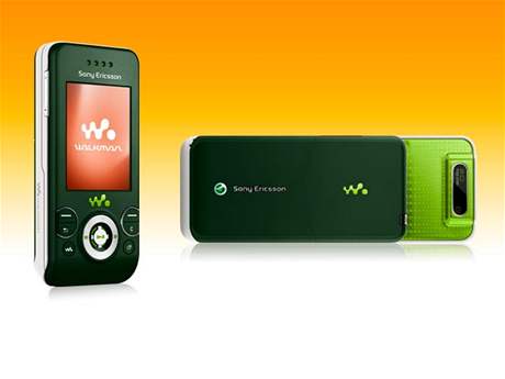 Sony Ericsson W580i Jungle Green
