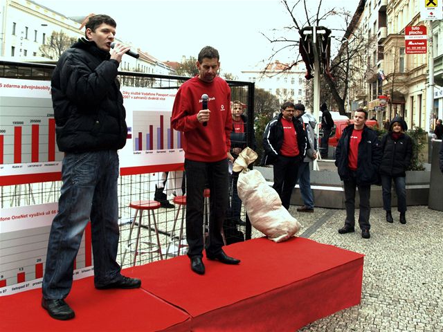 Tisková konference Vodafone