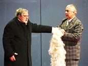 Z inscenace Don Juan - Jan Kaer a Miroslav Donutil