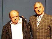 Z inscenace Don Juan - Milan Stehlík a Miroslav Donutil