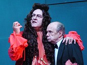 Z inscenace Don Juan - Miroslav Donutil a Milan Stehlík