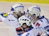 Radost hokejist eských Budjovic