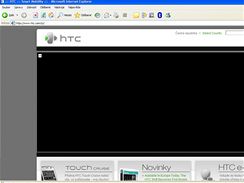 Nov web HTC oteven v IE