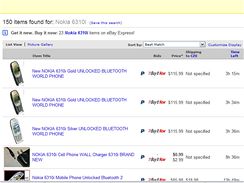 Nov Nokia 6310i v prodeji na eBayi
