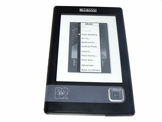 Ebook Bookeen Cybook-Gen3 - menu ten