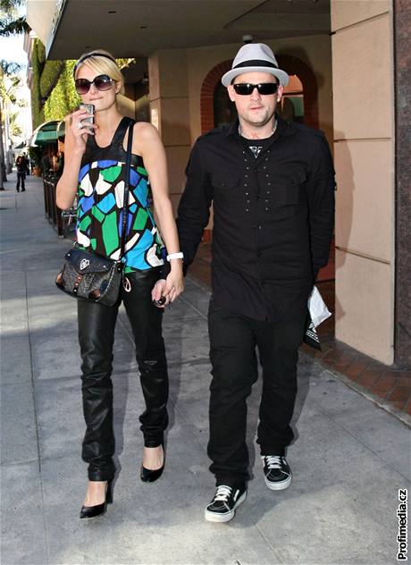 Paris Hiltonová a Benji Madden