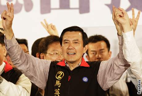 Ma Jing-iou, nový prezident Tchaj-wanu