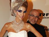 Osmany Laffita s modelkou