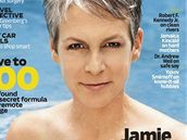 Jamie Lee Curtisová se nechala nafotit "nahoe bez" na titulní stránku asopisu Americké asociace osob v dchodu (AARP).