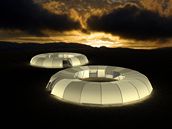 V úkrytu nazvaném Sphere shelter m��ete strávit v klidu a pohodlí pr�b�h p�írodní katastrofy