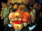 Giuseppe Arcimboldo - Hlava, nebo ovoce