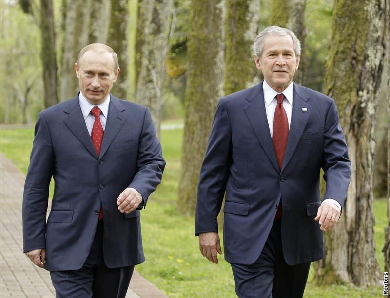 Setkání Bush-Putin v ruském Soi