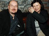 Pavlína Babrková a její bývalý kolega, P.R. manaer Hudebního divadla Karlín Tomá Matjovský 