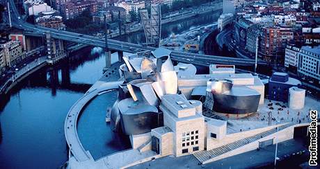 Guggenheimovo Muzeum ve panlském Bilbau.