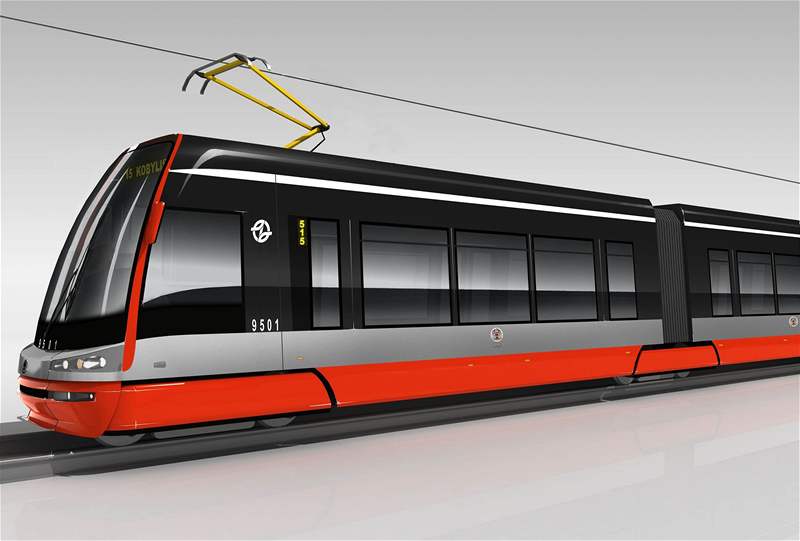 Autor designu nové tramvaje Patrik Kotas.