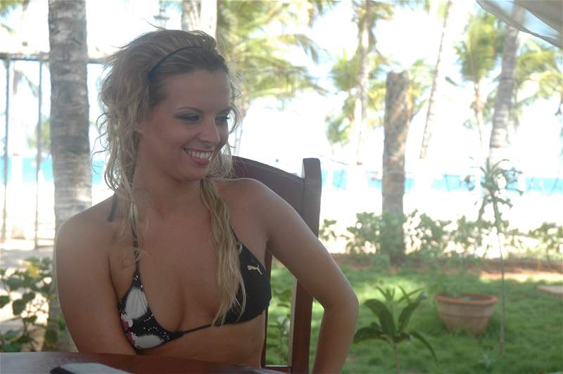 Kateina Kristelová - focení pro Playboy ve Venezuele