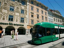 Graz - tramvaj