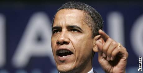 Barack Obama po vyhláení výsledk primárek v Pensylvánii