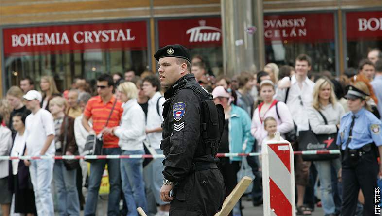 policie uzavela eskou ulici v Brn