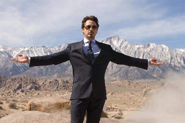 Hlavní roli ve filmu Iron Man ztvárnil Robert Downey Jr.