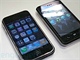 Apple iPhone a jeho konkurent Meizu Mini One M8