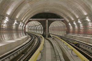 Rozplet tunelu u stanice Letany
