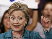 Hillary Clintonová po vyhlá�ení výsledk� primárek v Pensylvánii