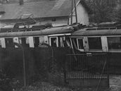 Tramvaje se na jednokolejce srazily u� v roce 1969