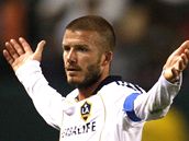 David Beckham - David Beckham se podílel na obou gólech Los Angeles.