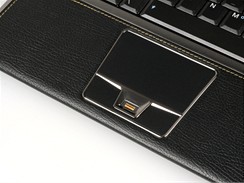 Detail touchpadu